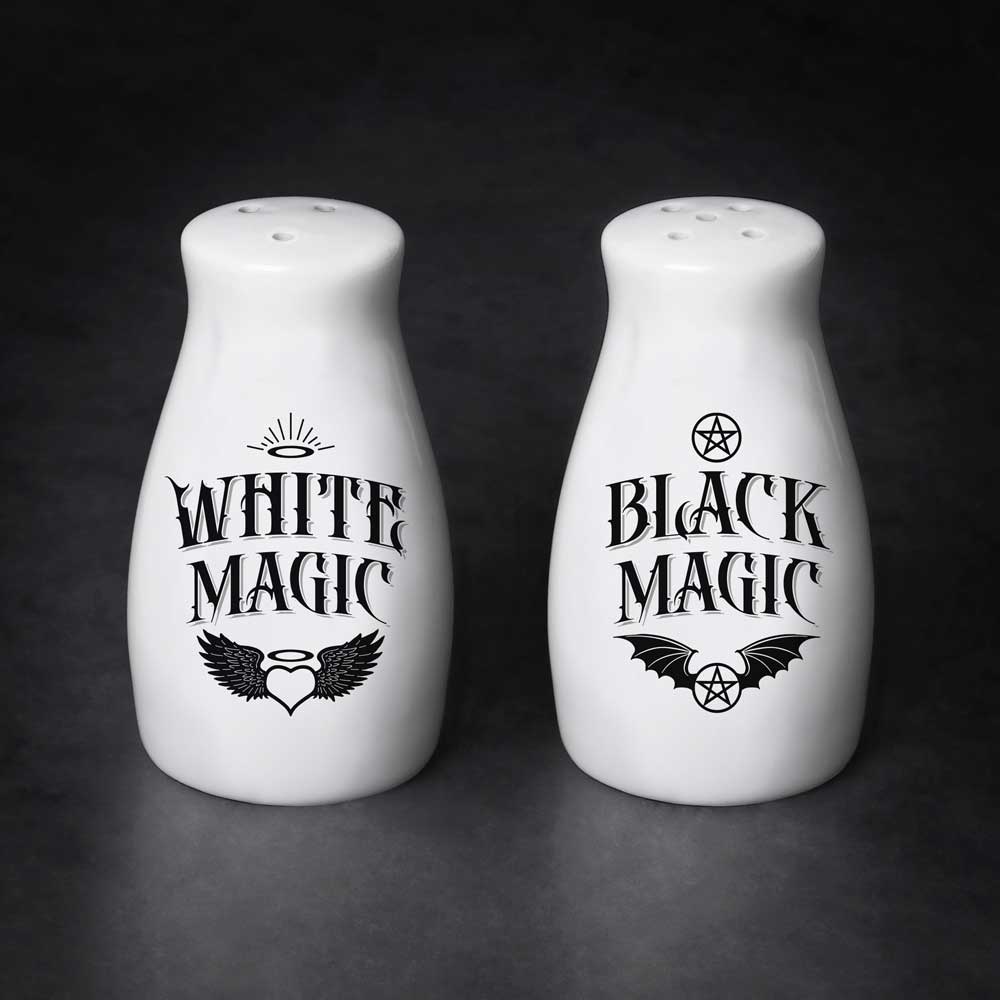 Alchemy - White Magic / Black Magic Set de poivre et sel - Blanc